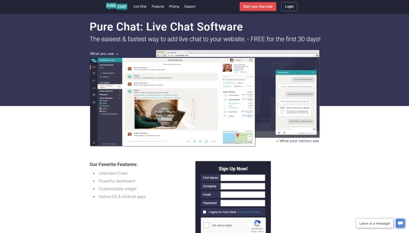 Best-Live-Chat-Software-PureChat